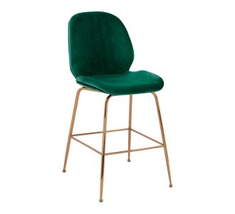 ΣΚΑΜΠΟ ΜΕΣΑΙΟΥ ΥΨΟΥΣ NORA HM8524.03 ΒΕΛΟΥΔΟ ΚΥΠΑΡΙΣΣΙ & ΧΡΥΣΟ ΜΕΤΑΛΛΙΚΟ ΣΚΕΛΕΤΟ 52x61.5x103 εκ. |  Σκαμπώ μπαρ στο espiti