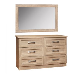 ΤΟΥΑΛΕΤΑ ΣΥΡΤΑΡΙΕΡΑ ΜΕ ΚΑΘΡΕΠΤΗ SONAMA HM10172.02 120x40x76 cm. |  Συρταριέρες -Κονσόλες στο espiti