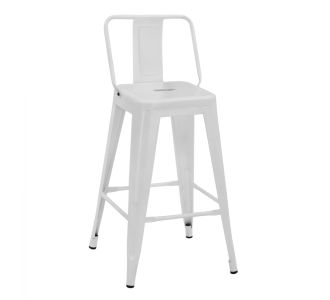 ΣΚΑΜΠΟ ΜΕΣΑΙΟΥ ΥΨΟΥΣ ΜΕΤΑΛΛΙΚΟ MELITA ΜΕ ΠΛΑΤΗ ΣΕ ΛΕΥΚΟ ΜΑΤ HM8574.31 42x42x89,5Υ εκ. |  Σκαμπώ μπαρ στο espiti