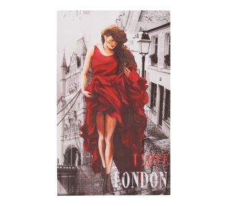 ΠΙΝΑΚΑΣ ΚΑΜΒΑΣ LONDON WOMAN HM7155.05 120X70X2.5 εκ. |  Πίνακες στο espiti