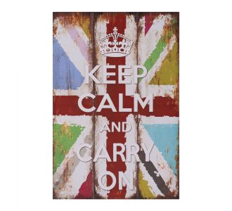 ΠΙΝΑΚΑΣ ΚΑΜΒΑΣ KEEP CALM HM7154.03 60X90X2.5 εκ. |  Πίνακες στο espiti