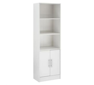 ΒΙΒΛΙΟΘΗΚΗ ΜΕΛΑΜΙΝΗΣ ENSLEY HM2027.05 ΣΕ ΛΕΥΚΗ ΑΠΟΧΡΩΣΗ 60x30x180 εκ. |  Βιβλιοθήκες γραφείου στο espiti