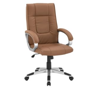 ΚΑΡΕΚΛΑ ΓΡΑΦΕΙΟΥ CHANDER HM1092.09 ΣΕ CAMEL ΑΠΟΧΡΩΣΗ 63x66x116 εκ. |  Καρέκλες γραφείου στο espiti