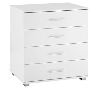 ΣΥΡΤΑΡΙΕΡΑ ΜΕΛΑΜΙΝΗΣ BRIANA HM2204.05 ME 4 ΣΥΡΤΑΡΙΑ ΛΕΥΚΗ 75x40x83Y εκ. |  Συρταριέρες -Κονσόλες στο espiti
