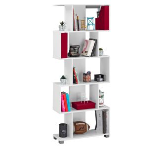 ΒΙΒΛΙΟΘΗΚΗ ΜΕΛΑΜΙΝΗΣ HM2385.04 ΛΕΥΚΗ 70x25x177 εκ. |  Βιβλιοθήκες γραφείου στο espiti