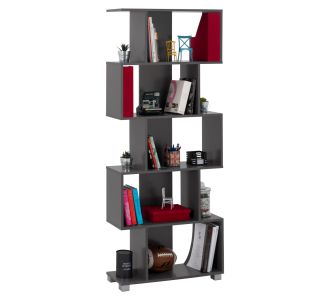 ΒΙΒΛΙΟΘΗΚΗ ΜΕΛΑΜΙΝΗΣ HM2385.10 ΓΚΡΙ 70x25x177Υ εκ. |  Βιβλιοθήκες γραφείου στο espiti