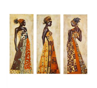 ΠΙΝΑΚΑΣ ΤΡΙΠΤΥΧΟ MDF AFRICAN STYLE WOMEN HM7204.03 60X0,3X50 εκ. |  Πίνακες στο espiti