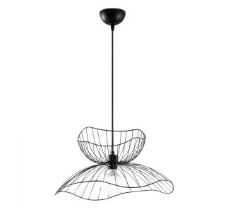 ΦΩΤΙΣΤΙΚΟ ΟΡΟΦΗΣ ΚΡΕΜΑΣΤΟ ΜΕΤΑΛΛΙΚΟ ΜΑΥΡΟ Ε27 HM7232 50x50x121 εκ. |  Οροφής στο espiti