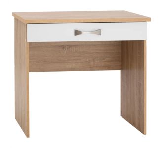 ΤΟΥΑΛΕΤΑ ELSIE  HM313.06 ΜΕ 1 ΣΥΡΤΑΡΙ SONAMA - ΛΕΥΚΗ 80x40x76Yεκ. |  Συρταριέρες -Κονσόλες στο espiti