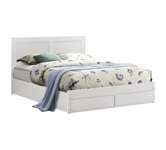 ΚΡΕΒΑΤΙ CAPRI HM312.05 ΜΕ 2 ΣΥΡΤΑΡΙΑ ΛΕΥΚΟ ΓΙΑ ΣΤΡΩΜΑ 150x200 εκ. |  Κρεβάτια στο espiti