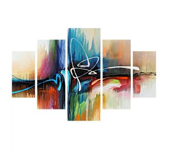 ΠΙΝΑΚΑΣ ΠΕΝΤΑΠΤΥΧΟ MDF 82Χ56x3 HM7207.02 |  Πίνακες στο espiti