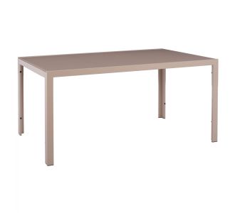 ΤΡΑΠΕΖΙ ΜΕΤΑΛΛΙΚΟ OFER ΟΡΘΟΓΩΝΙΟ ΚΑΠΟΥΤΣΙΝΟ ΜΕ ΓΥΑΛΙ ΚΑΠΟΥΤΣΙΝΟ 150X90Χ75Υεκ. HM5767.04 |  Τραπέζια κήπου στο espiti