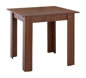 ΤΡΑΠΕΖΙ ΚΟΥΖΙΝΑΣ KELVIN 80x80x77Υεκ. ΚΑΡΥΔΙ HM2427.04 |  Τραπέζια στο espiti