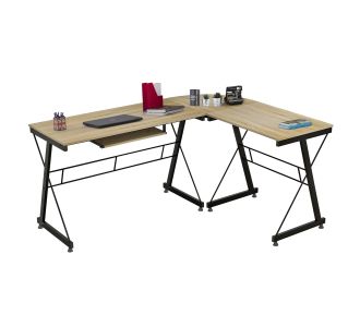 ΓΩΝΙΑΚΟ ΓΡΑΦΕΙΟ SONAMA ΕΠΙΦΑΝΕΙΑ ΜΕ ΜΕΤΑΛΛΙΚΟ ΣΚΕΛΕΤΟ HM2127.01 158Χ120Χ74εκ. |  Γραφεία στο espiti