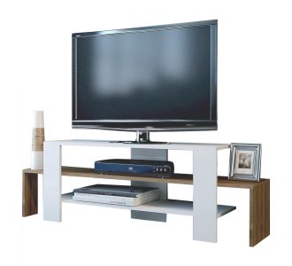 ΕΠΙΠΛΟ ΤΗΛΕΟΡΑΣΗΣ AGNETA ΜΕΛΑΜΙΝΗΣ HM9103.01 ΛΕΥΚΟ ΚΑΡΥΔΙ 120x29,5x40Y εκ. |  Έπιπλα τηλεόρασης στο espiti