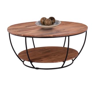 ΤΡΑΠΕΖΙ ΣΑΛΟΝΙΟΥ ANNETTE ΜΕ ΞΥΛΟ ΑΚΑΚΙΑΣ HM8778.11 Φ90x40 εκ. |  Τραπέζια στο espiti