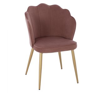 ΚΑΡΕΚΛΑ AVIE HM8737.02 ΒΕΛΟΥΔΟ ΣΑΠΙΟ ΜΗΛΟ ΜΕ ΜΕΤΑΛΛΙΚΟ ΧΡΥΣΟ ΣΚΕΛΕΤΟ 48x48x85 εκ. |  Πολυθρόνες σαλονιού στο espiti