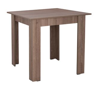 ΤΡΑΠΕΖΙ ΚΟΥΖΙΝΑΣ KELVIN HM2427.05, SONOMA OAK TRUFFLE, 80x80x77εκ. |  Τραπεζάκια σαλονιού στο espiti