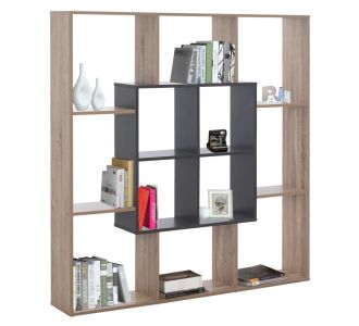 ΒΙΒΛΙΟΘΗΚΗ BRODY HM8771.02 136X22X136 ΓΚΡΙ |  Βιβλιοθήκες γραφείου στο espiti