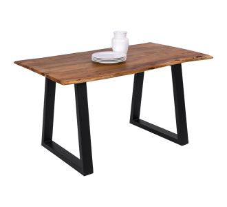 ΤΡΑΠΕΖΙ ΤΡΑΠΕΖΑΡΙΑΣ MONTANA SLIM HM8163.11 ΞΥΛΟ ΑΚΑΚΙΑΣ ΣΕ ΦΥΣΙΚΟ 140x80x77Υ |  Τραπέζια στο espiti
