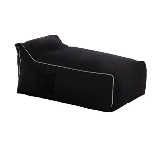 ΠΟΥΦ ZAFER HM5772.12 ΜΕ TEXTILINE ΜΑΥΡΟ ΚΑΙ ΛΕΥΚΟ ΡΕΛΙ 88x128x40-60Υ εκ. |  Σκαμπώ κήπου στο espiti
