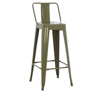 ΣΚΑΜΠΟ BAR ΜΕΤΑΛΛΙΚΟ MELITA ME ΠΛΑΤΗ ΣΕ DARK OLIVE GREEN HM8643.03 43Χ43Χ100εκ. |  Σκαμπώ μπαρ στο espiti