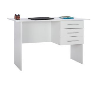 ΓΡΑΦΕΙΟ ΜΕΛΑΜΙΝΗΣ ENSLEY HM2029.05 ΜΕ 3 ΣΥΡΤΑΡΙΑ ΛΕΥΚΟ 120X60X76 εκ. |  Γραφεία στο espiti