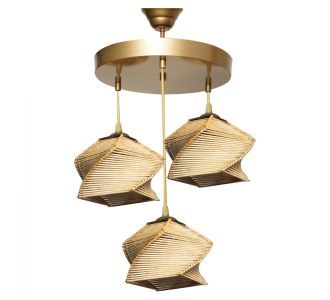 ΦΩΤΙΣΤΙΚΟ ΟΡΟΦΗΣ ΕΣΩΤΕΡΙΚΟΥ ΧΩΡΟΥ ΣΕ ΦΥΣΙΚΟ ΧΡΩΜΑ HM7493.02  35x35x85 εκ. |  Οροφής στο espiti