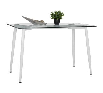 ΤΡΑΠΕΖΙ ΚΟΥΖΙΝΑΣ ΜΕΤΑΛΛΙΚΟ IDELLA ΛΕΥΚΟ ΜΑΤ ΜΕ ΓΥΑΛΙ HM8498.03 120X70X75Υ εκ. |  Τραπέζια στο espiti