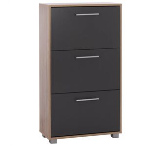 ΠΑΠΟΥΤΣΟΘΗΚΗ ΞΥΛΙΝΗ DAVINA HM2221.04 SONAMA-ΓΚΡΙ 3ΘΕΣΕΩΝ 62Χ24Χ110Υεκ |  Παπουτσοθήκες στο espiti