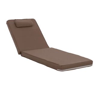 ΜΑΞΙΛΑΡΙ ΞΑΠΛΩΣΤΡΑΣ TEXTILENE 600gr/m2 2X1 SIFNOS ΜΟΚΑ HM11237.04T 194x70x11εκ. |  Μαξιλάρια Εξωτερικού Χώρου στο espiti