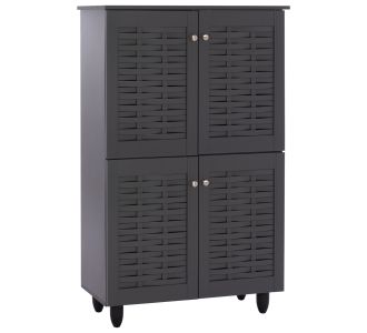 ΠΑΠΟΥΤΣΟΘΗΚΗ-ΝΤΟΥΛΑΠΙ ΞΥΛΙΝΗ KABIRA 4 ΠΟΡΤΕΣ HM2210.10 ΓΚΡΙ 77x34x123Υεκ. |  Παπουτσοθήκες στο espiti