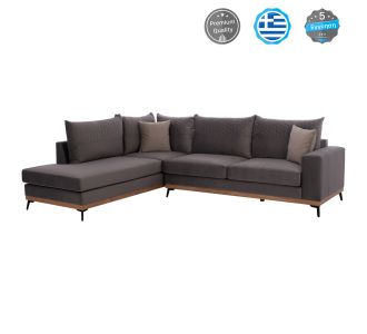 ΚΑΝΑΠΕΣ ΑΡΙΣΤΕΡΗ ΓΩΝΙΑ MESINA ΥΦΑΣΜΑ ΑΛΕΚΙΑΣΤΟ ΓΚΡΙ 290x240x92Υεκ.HM3253.01L |  Καναπέδες γωνιακοί στο espiti