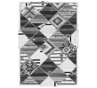 ΧΑΛΙ ΣΑΛΟΝΙΟΥ ETHNIC ΜΕ ΚΡΟΣΙΑ JOSIANE ΓΚΡΙ HM7675.21 160X230 εκ. |  Χαλιά Σαλονιού  στο espiti