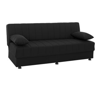 ΚΑΝΑΠΕΣ ΚΡΕΒΑΤΙ ANDRI ΤΡΙΘΕΣΙΟΣ ΜΑΥΡΟΣ HM3239.01 180x72x77 εκ. |  Καναπέδες γωνιακοί στο espiti