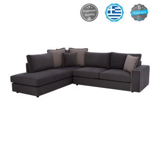ΚΑΝΑΠΕΣ ΑΡΙΣΤΕΡΗ ΓΩΝΙΑ HOME ΥΦΑΣΜΑ ΑΛΕΚΙΑΣΤΟ ΓΚΡΙ 270x225x90Υεκ. HM3255.01L |  Καναπέδες γωνιακοί στο espiti