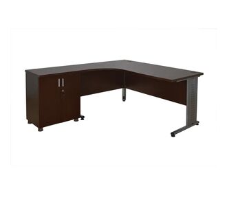 ΣΕΤ ΓΡΑΦΕΙΟΥ 2ΤΜΧ ΣΕ ΧΡΩΜΑ WENGE HM10201.02L |  Γραφεία στο espiti