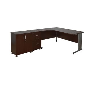 ΣΕΤ ΓΡΑΦΕΙΟΥ 3ΤΜΧ ΣΕ ΧΡΩΜΑ WENGE HM10203.02L |  Γραφεία στο espiti