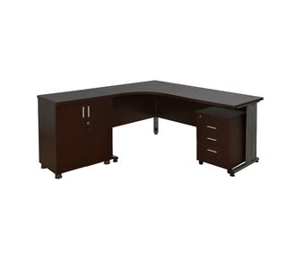 ΣΕΤ ΓΡΑΦΕΙΟΥ 3ΤΜΧ ΣΕ ΧΡΩΜΑ WENGE HM10204.02L |  Γραφεία στο espiti