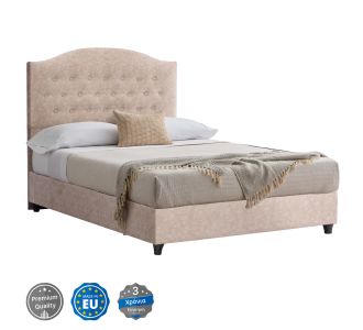 ΚΡΕΒΑΤΙ MALENA ΑΠΟ ΜΠΕΖ ΥΦΑΣΜΑ NUBUCK HM647.22 ΓΙΑ ΣΤΡΩΜΑ 120x200 εκ. |  Κρεβάτια στο espiti