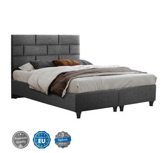 ΚΡΕΒΑΤΙ SOLEDAD ΑΠΟ ΓΚΡΙ ΥΦΑΣΜΑ HM644.01 ΓΙΑ ΣΤΡΩΜΑ 150x200 εκ. |  Κρεβάτια στο espiti