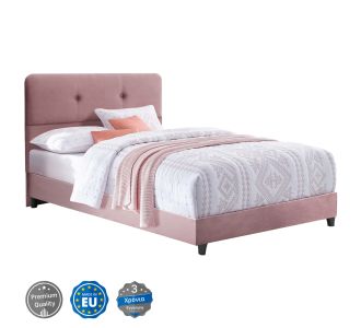 ΚΡΕΒΑΤΙ HM648.12 DOLORES, ΣΑΠΙΟ ΜΗΛΟ ΒΕΛΟΥΔΟ, 120x200 εκ. |  Κρεβάτια στο espiti