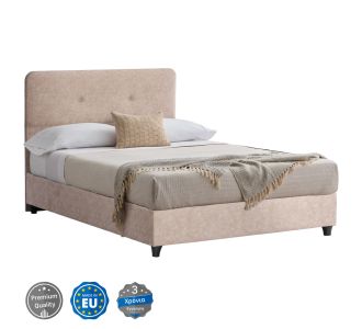 ΚΡΕΒΑΤΙ HM648.22 DOLORES, ΜΠΕΖ ΥΦΑΣΜΑ τ.NUBUCK, 120x200 εκ. |  Κρεβάτια στο espiti