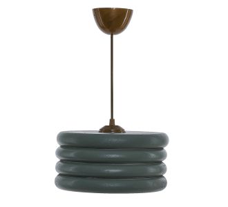 ΦΩΤΙΣΤΙΚΟ ΟΡΟΦΗΣ ΚΡΕΜΑΣΤΟ ΑΠΟ ΞΥΛΟ ΠΡΑΣΙΝΟ HM7655.01 Φ23x57 εκ. |  Οροφής στο espiti