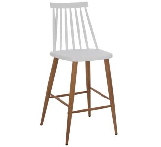 ΣΚΑΜΠΟ ΜΠΑΡ VANESSA HM9300.01 ΛΕΥΚΟ ΜΕΣΑΙΟΥ ΥΨΟΥΣ 43x45x97Υεκ. |  Σκαμπώ μπαρ στο espiti