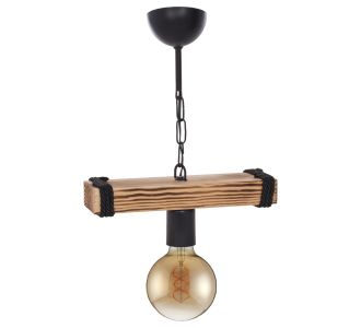 ΦΩΤΙΣΤΙΚΟ ΟΡΟΦΗΣ ΑΛΥΣΙΔΑ ΜΕ ΞΥΛΟ ΚΑΙ ΕΛΕΥΘΕΡΗ ΛΑΜΠΑ 15x11x35Υ εκ.HM7697.01 |  Οροφής στο espiti