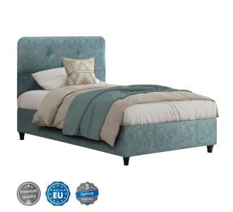 ΚΡΕΒΑΤΙ DOLORES ΑΠΟ ΥΦΑΣΜΑ LIGHT GREEN HM649.27 ΓΙΑ ΣΤΡΩΜΑ 90x200 εκ. |  Κρεβάτια στο espiti