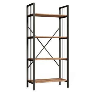 ΒΙΒΛΙΟΘΗΚΗ INDUS ΜΕΛΑΜΙΝΗ ΚΑΡΥΔΙ ΚΑΙ ΜΕΤΑΛΛΟ ΓΚΡΙ HM9425 60x30x150Υεκ. |  Βιβλιοθήκες γραφείου στο espiti