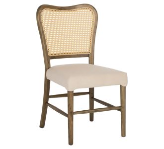 ΚΑΡΕΚΛΑ ΤΟΟΝ ΞΥΛΟ RATTAN ΥΦΑΣΜΑ HM9406.04 47x52x91,5Υεκ. |  Καρέκλες στο espiti