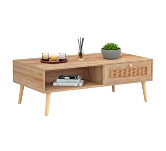 ΤΡΑΠΕΖΙ ΣΑΛΟΝΙΟΥ ΜΕΛΑΜΙΝΗΣ COLM RATTAN HM9224.11 ΣΕ ΦΥΣΙΚΟ ΧΡΩΜΑ 110x59x39,5Yεκ. |  Τραπέζια στο espiti